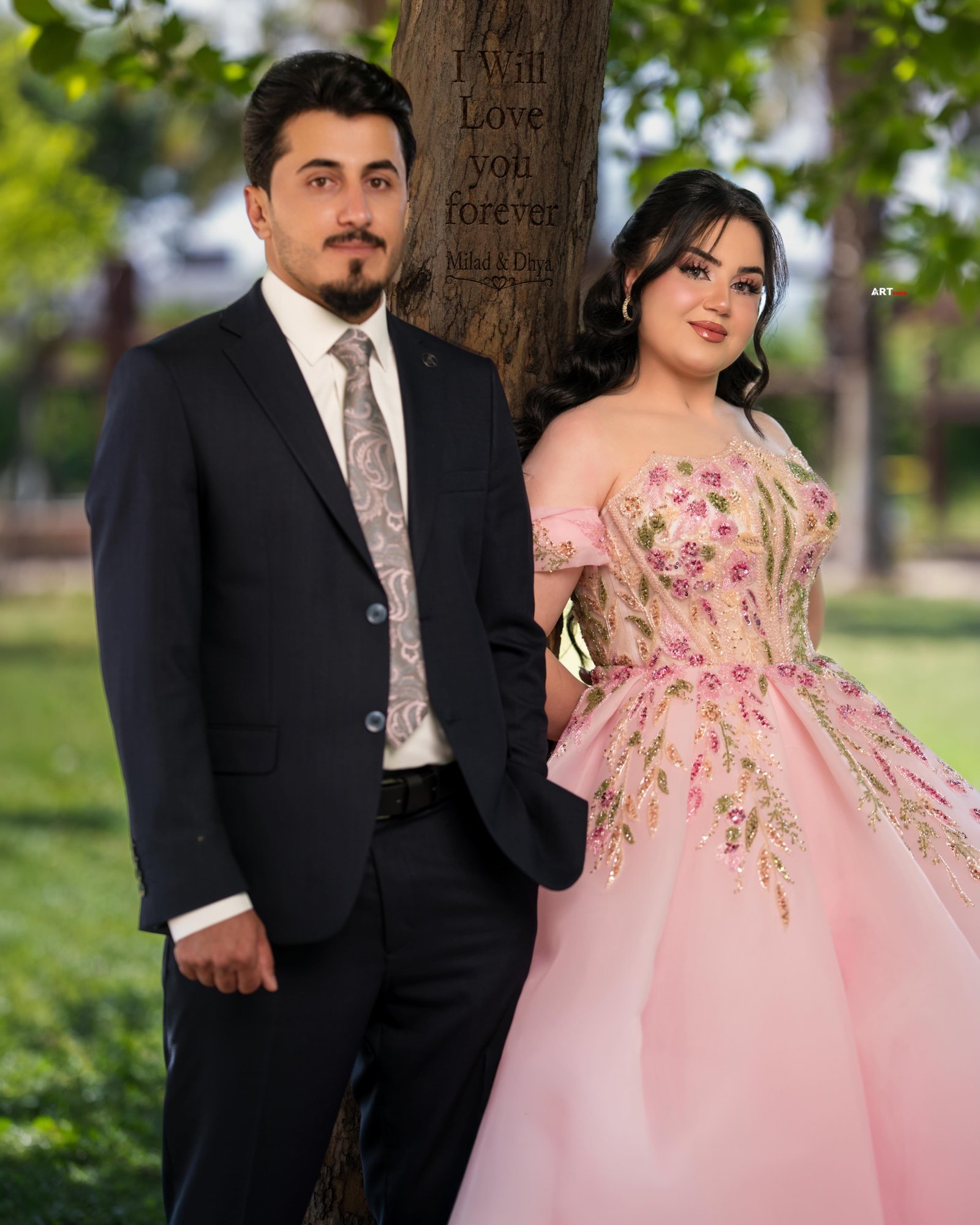 Dhyaa & Milad — engagement photograph 8 of 9 by ART VIDEO